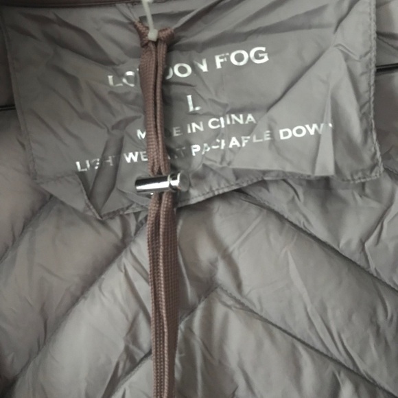 NEW London Fog Packable Down Jacket - Picture 6 of 7